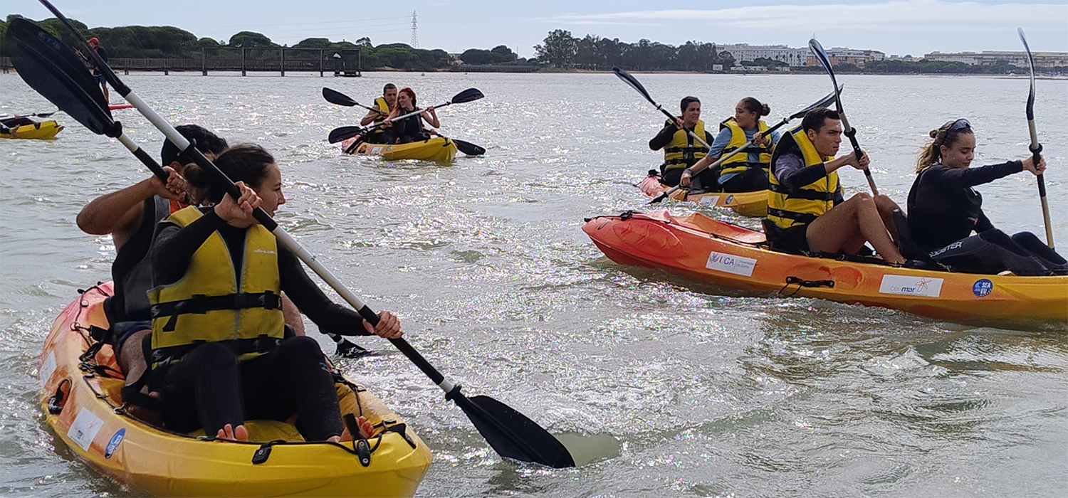 Celebrada la I UCA River Crossing del curso 24-25